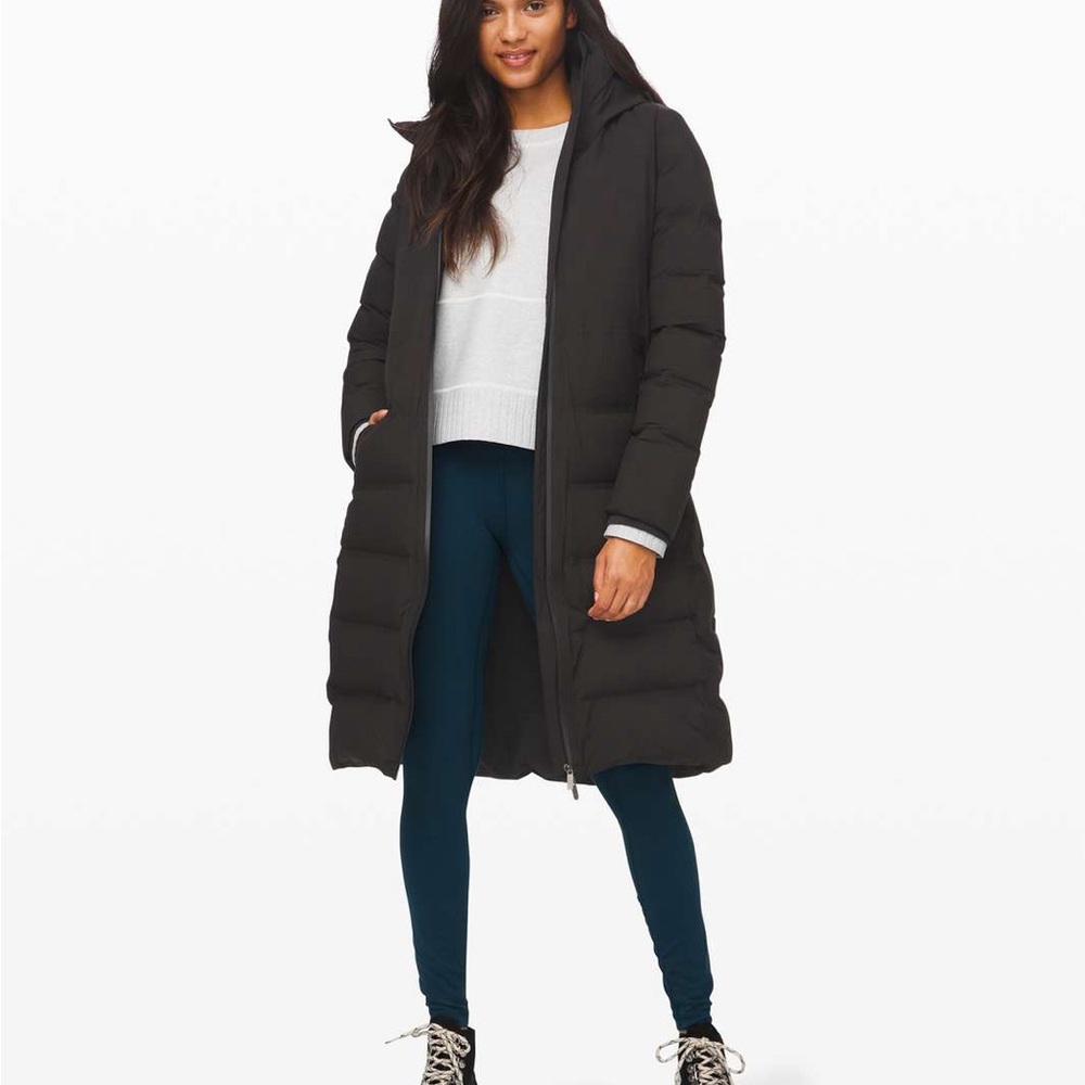 Lululemon sleet street long jacket
